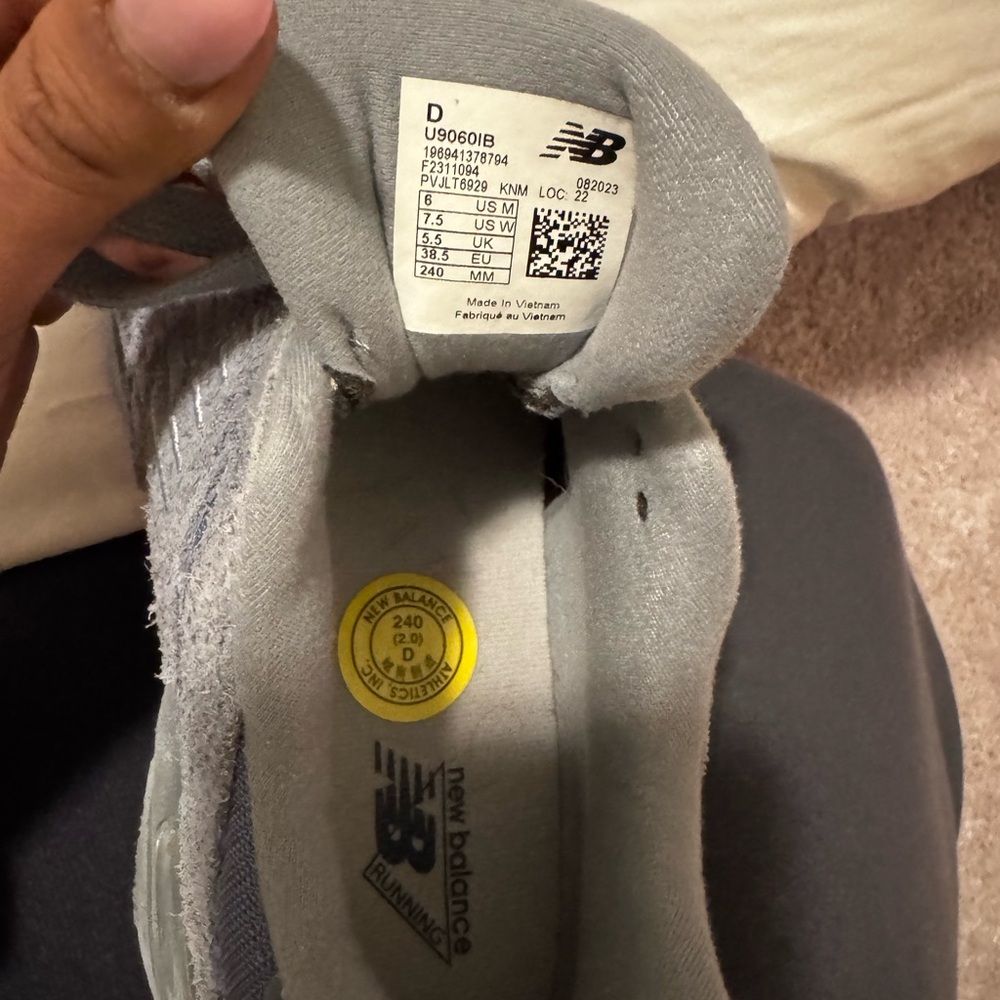 New Balance 9060 Arctic Grey - Picture 3 of 3